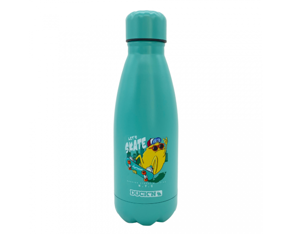ECBOUT350RE-6 Bouteille Isotherme Skate finition mate 350ML, Duck'n