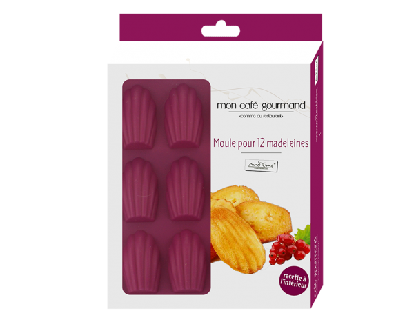 EC-CAFMAD12 Moule pour 12 minis madeleines