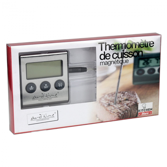 KS-TH-1 Thermomètre de cuisson électronique aimanté